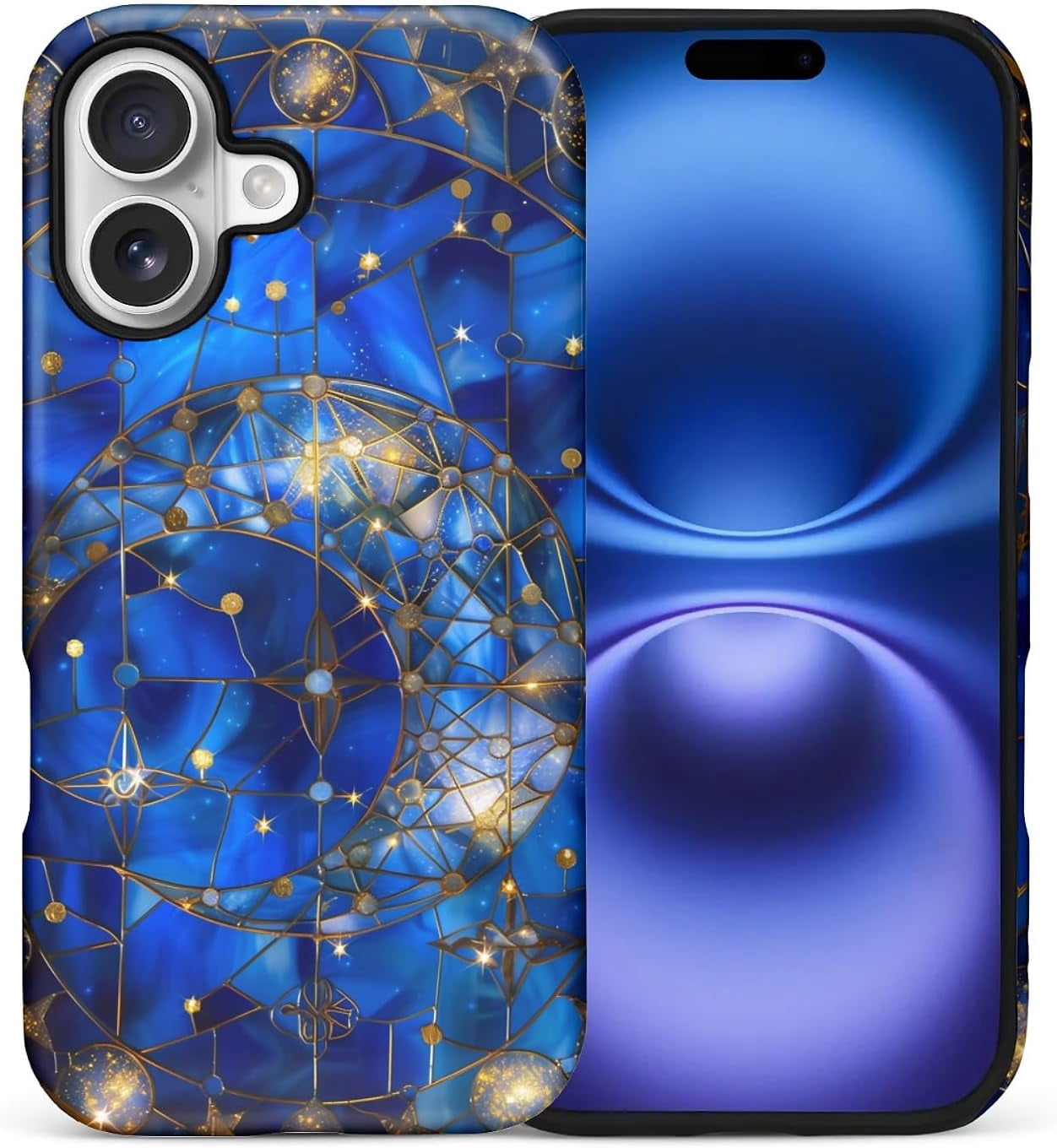 Case for iPhone 17, Drop Protection Hybrid 2-Layer Hard Phone Cover ...