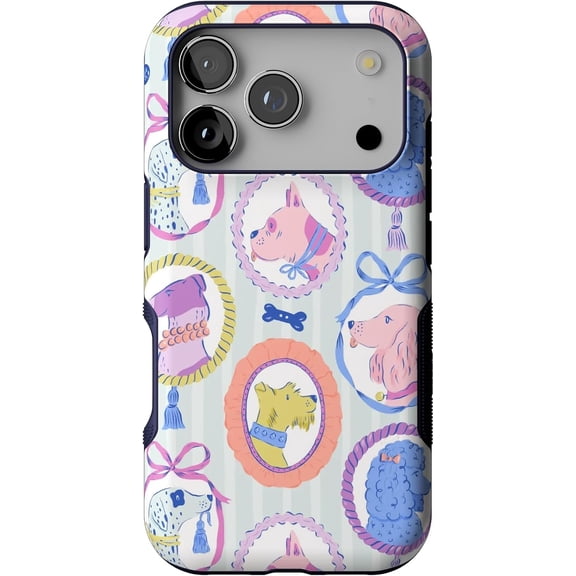 Case for iPhone 17 Pro Case | Chateau Pups | French Dog | Bold Protective Design | Compatible with MagSafe