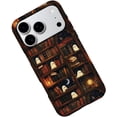 thumbnail image 1 of Case for iPhone 17 Pro, Cute Bookself Ghost Halloween Phone Case Military-Grade Drop Protection Cover for Women Girl - Frosted, 1 of 7