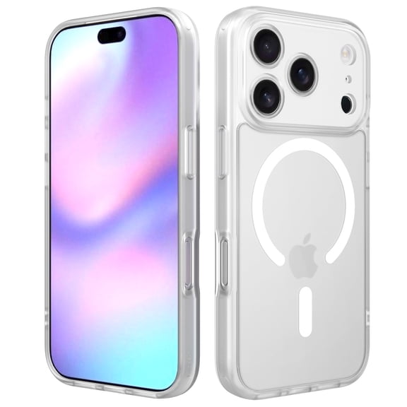 Case for iPhone 17 Pro,Full Covered Camera Protection Magnetic Shockproof Slim Case Drop Proof Durable Protective Cover Clear