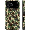 thumbnail image 1 of Case for iPhone 17 Pro,Green Camouflage camo Phone Case for Girl Women Boy Men,Hybrid Durable Shockproof Soft Silicone Cover, 1 of 6