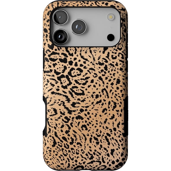 Case for iPhone 17 Pro Max Case | Born to Be Wild | Jaguar Print | Bold Protective Design | Compatible with MagSafe