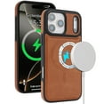 thumbnail image 1 of Case for iPhone 17 Pro Max, Magnetic Slim Leather Cover Wireless Charging Anti-Slip Case Camera Protection Shockproof Shell, 1 of 7