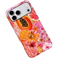 thumbnail image 1 of Case for iPhone 17 Pro Max, Watercolor Flowers Lily Collage Phone Case Military-Grade Drop Protection Cover for Women Girl - Frosted, 1 of 7