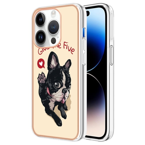 Case for iPhone 8 Enhanced Camera Protection Clear Cover with Fashionable Designs Slim Fit Protective Phone Case Anti-Fingerprint Scratch-Resistant