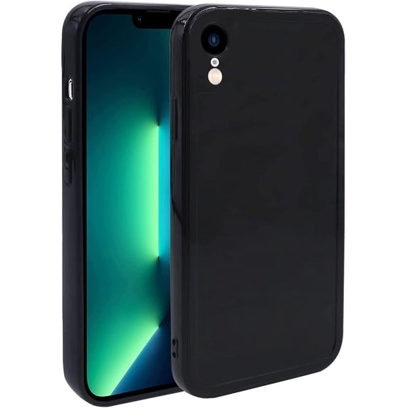 Case for iPhone XR (6.1 inch), Shockproof Cover Case for iPhone XR Simplicity Back Case, Durable Protective Phone Case, Black