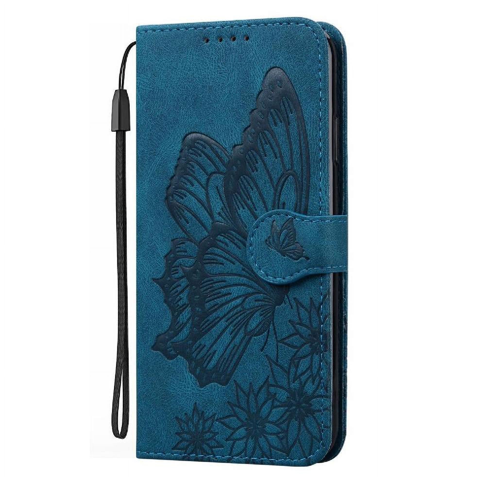 Case for iphone 14 Pro Max Kickstand Protective Flip Phone Case Leather