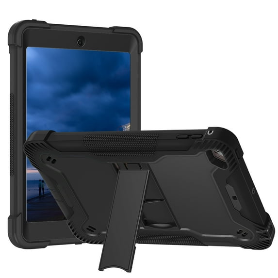 Case for iPad 10.2 (9th/8th/7th Generation, 2021/2020/2019 Release), Kids Protection Heavy Duty Rugged Shockproof Anti-Slip Protective Tablet Cover with Kickstand