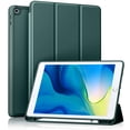 thumbnail image 1 of Case for iPad 10.2 Inch 2021/2020 iPad 9th/8th Generation & 2019 iPad 7th Generation with Pencil Holder, Protective Case with Soft TPU Back, Auto Sleep/Wake Cover, 1 of 7