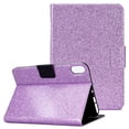 thumbnail image 1 of Case for iPad 10 2022, Allytech for iPad 10.9" 10th Gen, Slim Premium PU Leather Anti-Shock Drop Proof Non-Slip Stand Wallet Case with Card Holder for iPad 10th Generation 10.9 inch 2022, Purple, 1 of 6