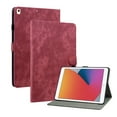 thumbnail image 1 of Case for iPad 5/6/Pro 9.7 2016/2017/2018 with Card Slots, Pencil Holder, Kickstand Cover and Auto Sleep Wake Cover for iPad 5/6/Pro 9.7 2016/2017/2018,Red, 1 of 5