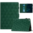 thumbnail image 1 of Case for iPad 5th/6th/9.7 2017/2018, Premium PU Leather Kickstand Shockproof Flip Case with Card Slots Magnetic Auto Sleep/Wake Pencil Slot Case Cover for iPad 5th/6th/9.7 2017/2018, Green, 1 of 5