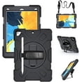 thumbnail image 1 of Case for iPad 6th 5th Generation 9.7 inch 2018 2017 / iPad Pro 9.7 / iPad Air 2 Protective Cover with 360° Rotating Stand, Hand/Shoulder Strap, Pencil Holder, 1 of 7