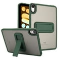 thumbnail image 1 of Case for iPad 8.3" mini 7th Gen 2024 / 6th Gen 2021 with Kickstand Function, Luxury Anti-Scratch Anti-Yellow Ultra Thin Lightweight Cover Shockproof Protective Transparent PC Back Case, Green, 1 of 7