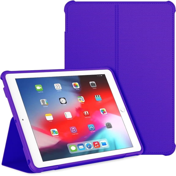 Case for iPad 9.7 Inch iPad 6th/5th Generation Case 2018/2017(Model: A1893 A1954 A1822 A1823), Shockproof Rugged Drop Protection Cover,  Cover Auto Wake/Sleep (Navy )