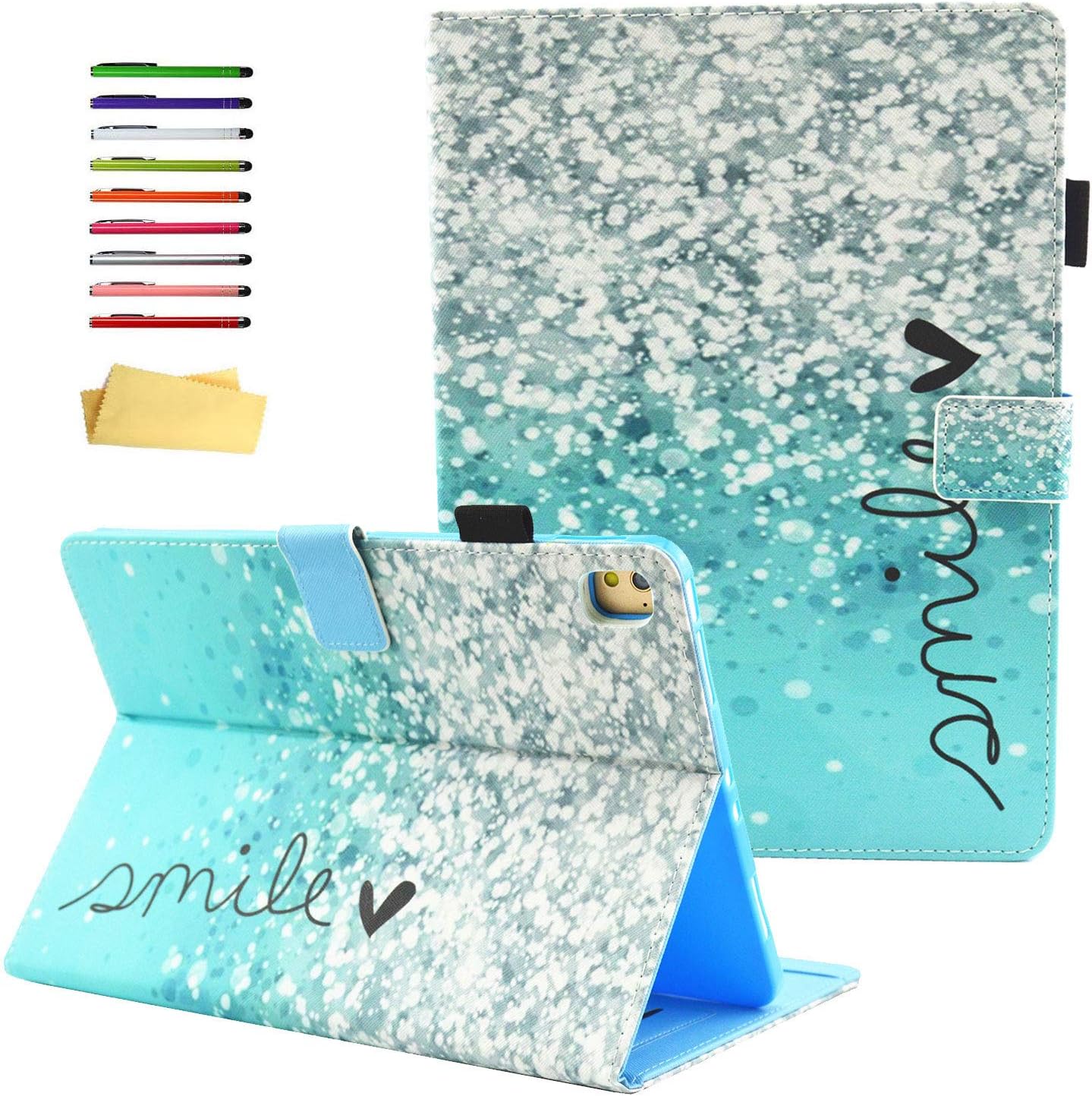 Case for iPad 9th/8th/7th Generation 10.2" (2021/2020/2019) with Stand