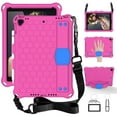 thumbnail image 1 of Case for iPad 9th 8th 7th Generation 10.2 inch (2021/2020/2019), iPad Air 3rd Gen, iPad Pro 10.5-inch Lightweight Contrast Color Cover With Pen Holder and Shoulder Strap, 1 of 6