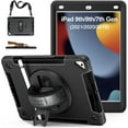 Case for iPad 9th Generation 2021 Military Grade Protective Cover for