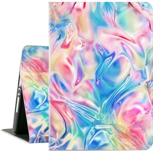 Case for iPad 9th Generation(Oil Paint Pigment), 10.2 Inch Case for