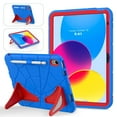 thumbnail image 1 of Case for iPad (A16) 11th Generation 11 Inch 2025, iPad 10th Generation 10.9 inch 2022 Multiple Protection Shockproof Contrast Color Cover With Stand and Pen Holder, 1 of 9