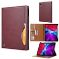 thumbnail image 1 of Case for iPad Air 11 2024, Soft PU Leather Card Slots Wallet Smart Cover with Sleep / Wake Feature Flip Kickstand with Pencil Holder Folio Case for iPad Pro 11 2020/2018, Winered, 1 of 7