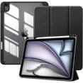 Case for iPad Air 11 Inch M2 2024 with Pencil Holder, iPad Air 6th/5th