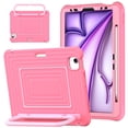 thumbnail image 1 of Case for iPad Air 11 inch (2026 M4/2025 M3/2024 M2), 3-in-1 Silicone Tablet Case with 180° Adjustable Stand, Shoulder Strap, Pink, 1 of 7