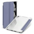 thumbnail image 1 of Case for iPad Air 11 inch M3/M2 2025/2024, iPad Air 5th/4th Gen, with Pencil Holder, Trifold Stand Case for Air 7/6/5/4, Shockproof Cover with Clear Back Shell, 1 of 25