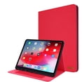 thumbnail image 1 of Case for iPad Air 11 lnch M3 (2025), Cloth Texture Business Tablet Cover with Multi-Angle Flip Stand & Card Holder, Auto Wake/Sleep Full Body Protective Case for iPad Air 11 Inch M2 (2024), Red, 1 of 9