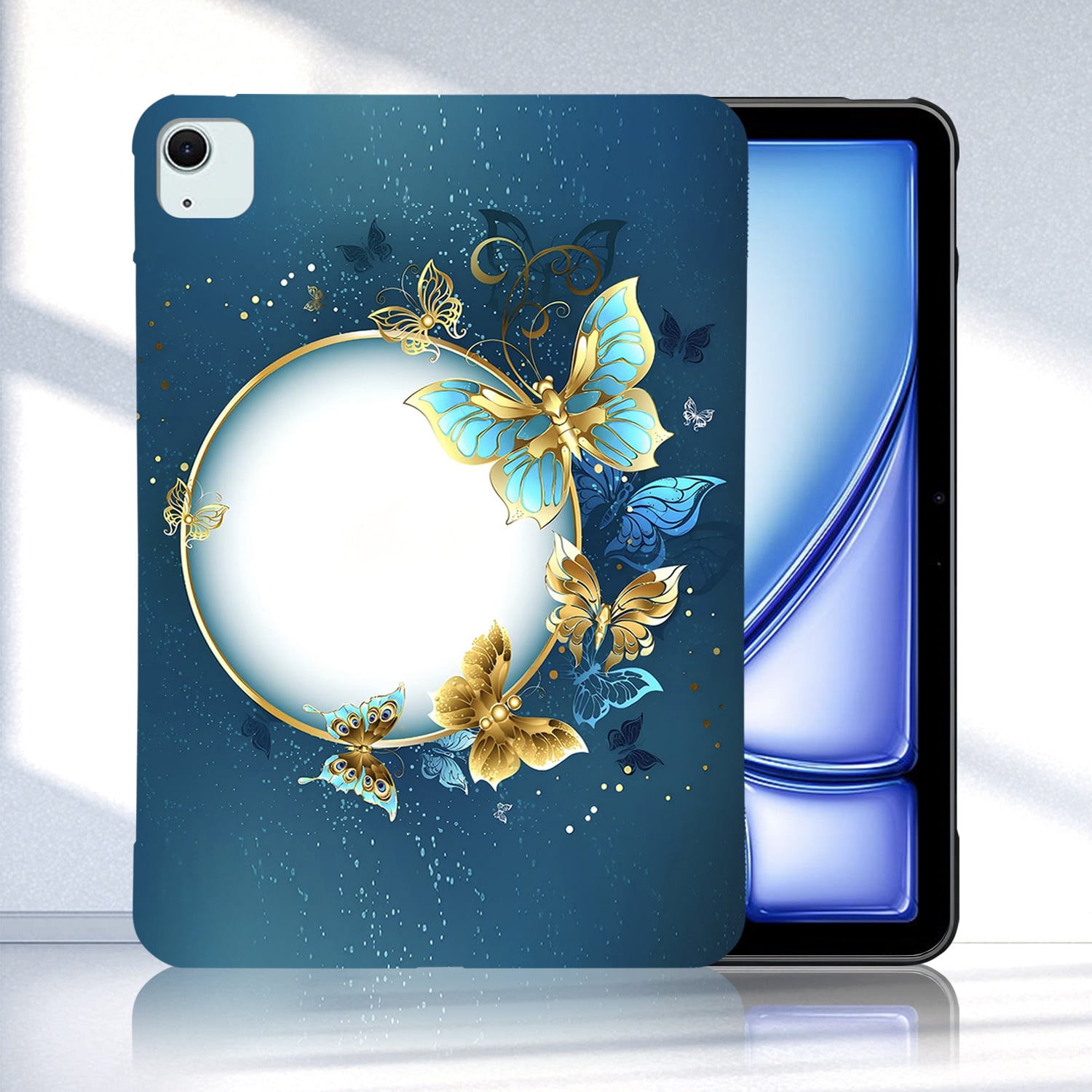 Case for iPad Air 13 inch 2025, Painting Pattern Soft Flexible TPU