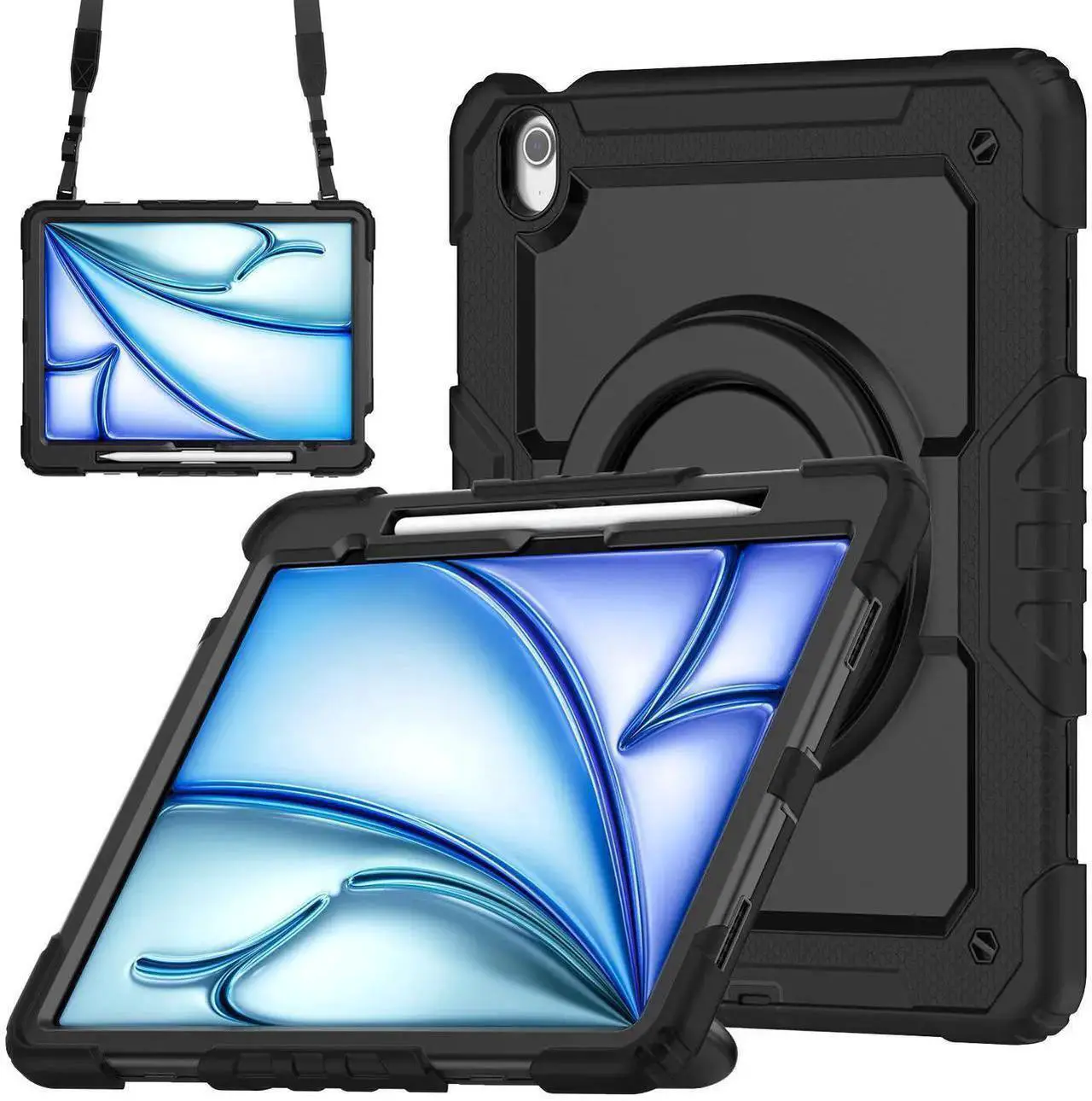 Case for iPad Air 13 inch M4 2026 / M3 2025 / M2 2024 with Built-in ...