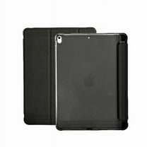 Case for iPad Air 4/iPad Air 5 Case Stand Case Translucent Frosted Back Smart Cover Auto Sleep/Wake with Pencil Holder for iPad Air 4th/iPad Air 5th Generation 10.9-inch (Black)