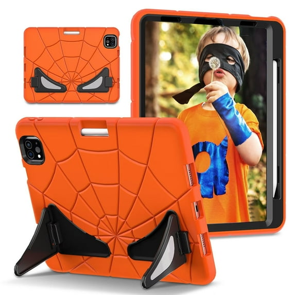 Case for iPad Air (4th, 5th Generation)/iPad Pro 11" (1st, 2nd, 3rd, 4th gen) Multiple Protection Shockproof Contrast Color Cover With Stand and Pen Holder