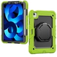 thumbnail image 1 of Case for iPad Air 5th Generation/iPad Air 4th Generation 10.9 inch, 360 Rotating Stand Handle Shoulder Strap Heavy Duty Shockproof Cover, Lime, 1 of 7
