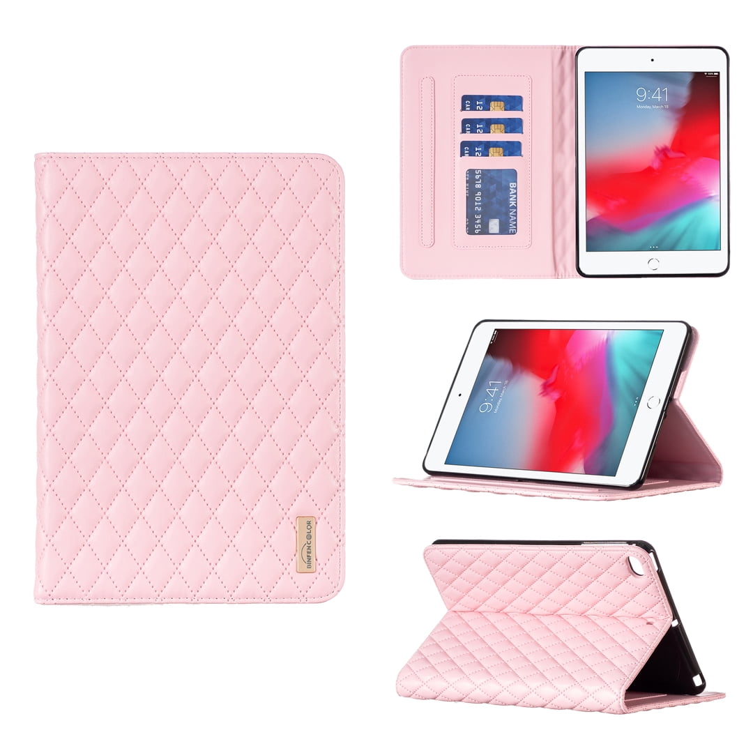 Case for iPad Mini 1 iPad Mini 2 iPad Mini 3 iPad Mini 4 iPad Mini 5 Leather Case, Elegant PU