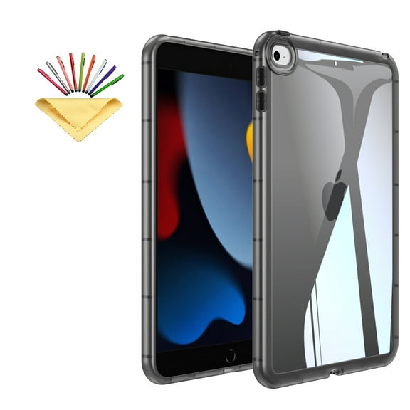 Case for iPad Mini 5th/4th Generation 7.9 inch, Soft TPU Slim Lightweight Not Yellowing Shockproof and Anti-Scratch Protective Cover for iPad Mini 5 2019/Mini 4 2015 (5th/4th Gen 7.9 inch), Black