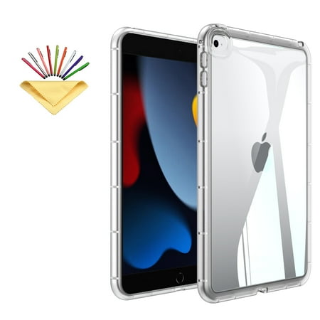 Case for iPad Mini 5th/4th Generation 7.9 inch, Soft TPU Slim Lightweight Not Yellowing Shockproof and Anti-Scratch Protective Cover for iPad Mini 5 2019/Mini 4 2015 (5th/4th Gen 7.9 inch), Clear