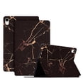 thumbnail image 1 of Case iPad Mini 6 8.3 inch Case, Slim Lightweight Folio Multi-Viewing Angles Stand Protective Cover with Auto Wake/Sleep Smart Case for iPad Mini 6th Generation 8.3 inch 2021 Release, Black Marble, 1 of 7
