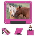 thumbnail image 1 of Case for iPad Mini 6th Generation 2021 (8.3 inch), Allytech Slim Kidsproof Foldable Handle Viewing Stand Durable Skid-Proof EVA Protective Case for Apple iPad Mini 6 2021(A2567/A2568/A2569), Rose, 1 of 6