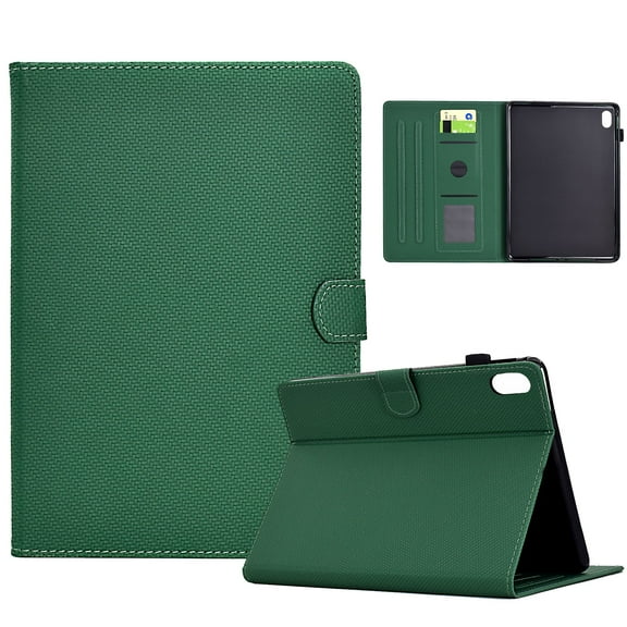 Case for iPad Mini 7 (A17 Pro) 2024 / iPad Mini 6 Case 2021, iPad Mini 6th Generation 8.3 inch PU Leather Cover Solid Color Smart Case with Auto Sleep/Wake,Green