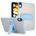 thumbnail image 1 of Case for iPad Mini 7th 8.3" (A17 Pro) 2024, with Built-in Kickstand Shockproof Rugged Skin-Feel Cover Slim Lightweight Military Grade Drop Protection Cover for iPad Mini 6th 2021 8.3", Blue, 1 of 7