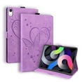 thumbnail image 1 of Case for iPad Mini 7th Gen 8.3" 2024, Multi-Angle Viewing Stand Cover with Card Slots, Heart Love Pattern PU Leather Flip Protective Tablet Case for iPad Mini 6th Gen 8.3" 2021, Purple, 1 of 6