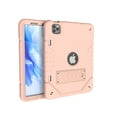 thumbnail image 1 of Case for iPad Pro 11 2022/2021/2020/2018, Heavy Duty Military Grade Protective Shockproof Rugged Silicone PC Cover with Built-in Stand & Pencil Holder for iPad Air 4/Air 5, Rosegold, 1 of 4