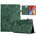 thumbnail image 1 of Case for iPad Pro 11 2024, PU Leather Kickstand Shockproof Flip Case with Card Slots & Pencil Slot & Magnetic Clasp Auto Sleep / Wake Function Cover for iPad Pro 11 2024, Green, 1 of 6