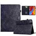 thumbnail image 1 of Case for iPad Pro 11 2024, PU Leather Kickstand Shockproof Flip Case with Card Slots & Pencil Slot & Magnetic Clasp Auto Sleep / Wake Function Cover for iPad Pro 11 2024, Black, 1 of 6