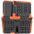 thumbnail image 1 of Case for for iPad Pro 11 Inch 4th/3rd/2nd/1st Generation 2022/2021/2020/2018, Armor Heavy Duty Anti-falling Rugged Double Military Grade Heavy Duty Shockproof Case with Kickstand, Orange, 1 of 7