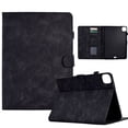 thumbnail image 1 of for Case for iPad Pro 11 Inch (M4) 2024 (5th Gen) Released,PU Leather Embossed Tree & Bird Slim Case with Pencil Holder Card Slot Protective Smart Cover for iPad Pro 11 Inch Tablet 2024,Black, 1 of 5