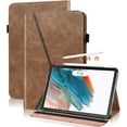 for Case for iPad Pro 11 Inch (M4) 2024 (5th Gen) Released,PU Leather