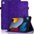thumbnail image 1 of Case for iPad Pro 11-inch (M4) 2024,Magnetic PU Leather Folio Folding Smart Cover with Auto Wake Sleep Stand Card Wallet Shockproof Rubber Case, Purple, 1 of 7