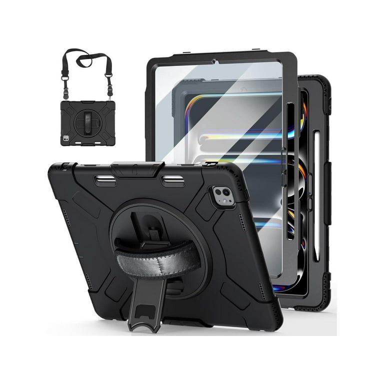 Case for iPad Pro 13 Inch M4 2024 7th Generation with Built Case for iPad Pro 13 Inch M4 2024 7th Generation with Built